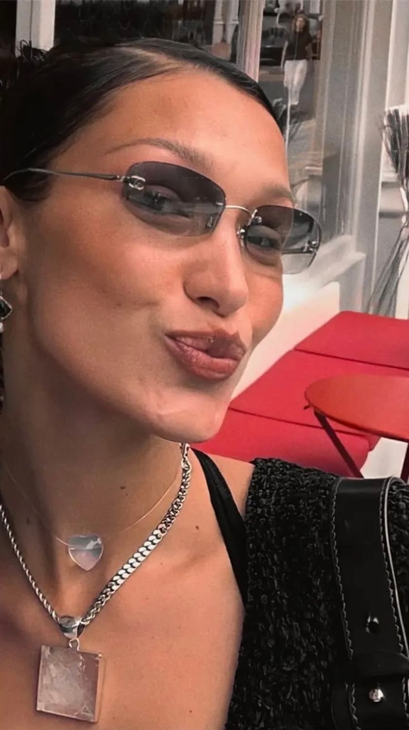 00's 샤넬 4002 림리스 무테 선글라스  상품이미지9