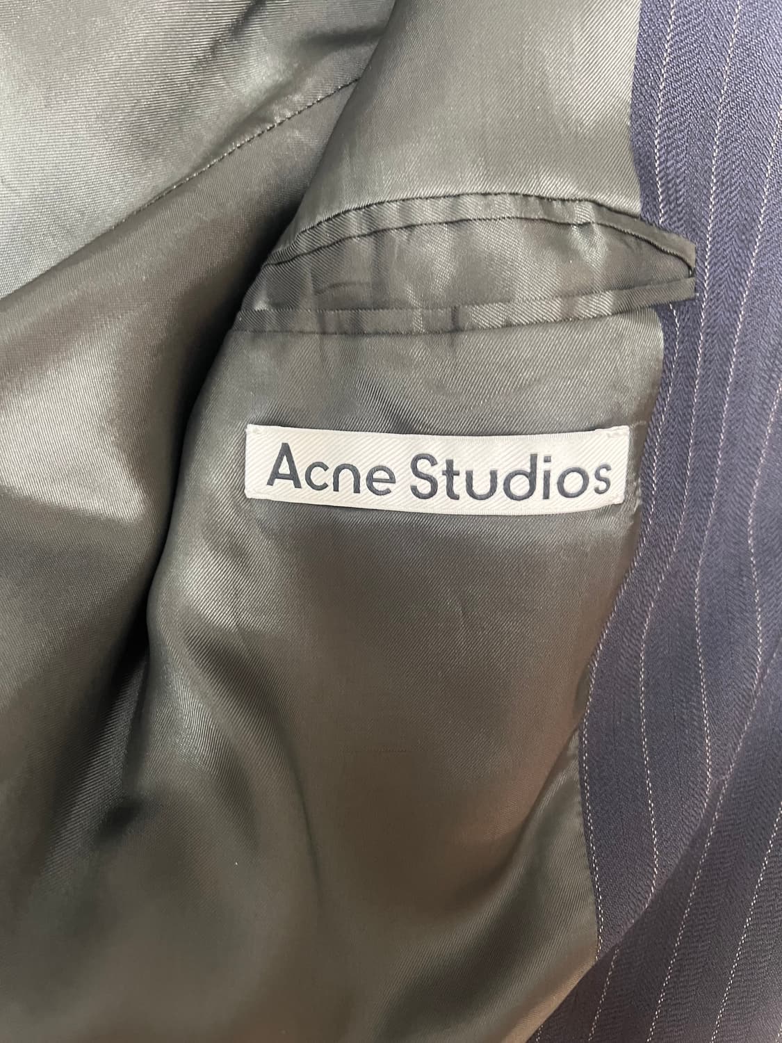 아크네 스트라이프 자켓 54사이즈 상품이미지2