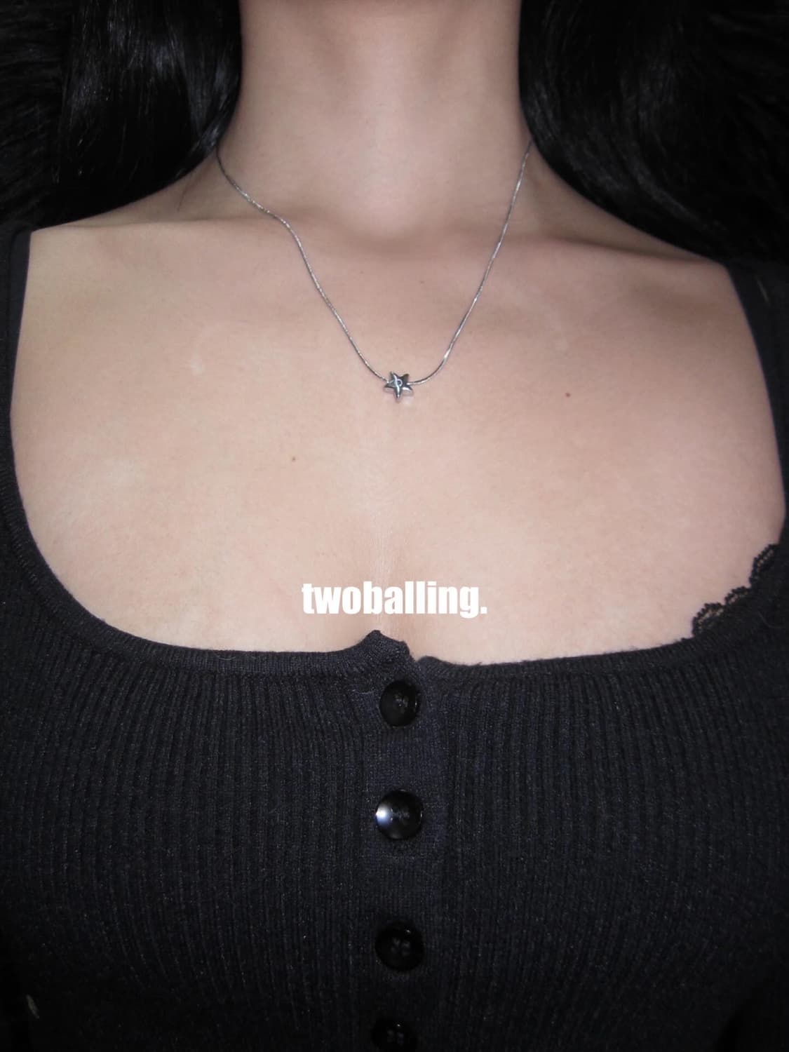 TWOBALLING Twoball Star Necklace 투볼링별목걸이 상품이미지1