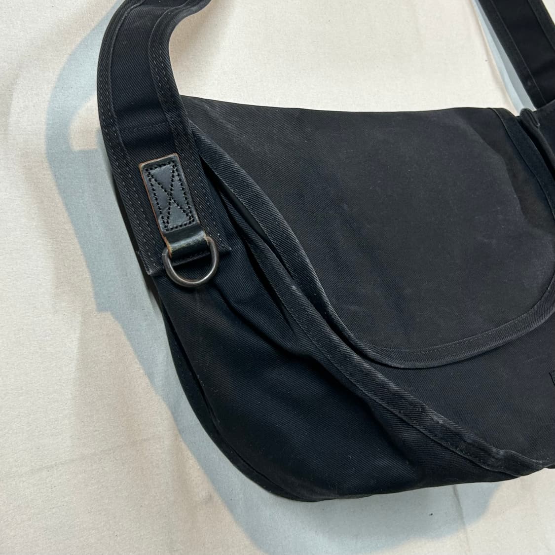 요시다 포터 스테인 블랙 메신저백 가방 숄더백 크로스백 W34 상품이미지4