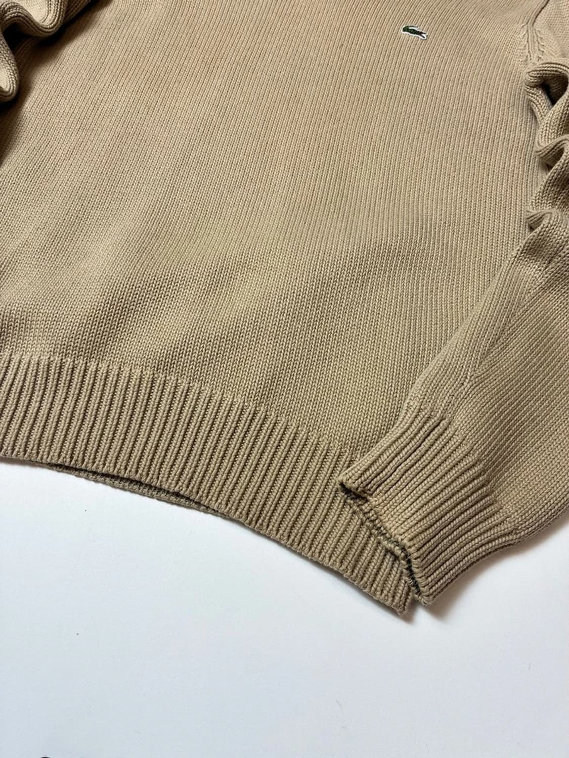 라코스테 00's 헤비코튼 브이넥 니트 PN9182 상품이미지4