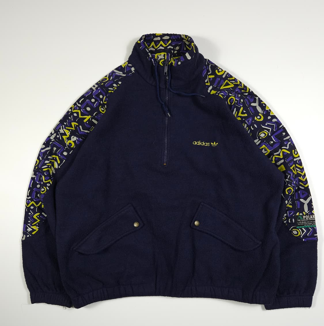 아디다스 파이어버드 올드스쿨 반집업 후리스 상품이미지1