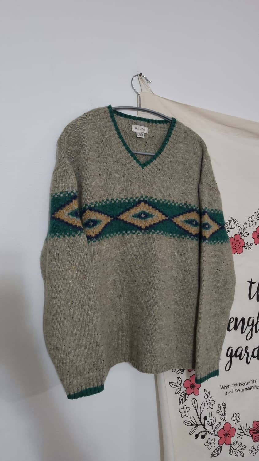 SIENNE Anderson Wool Knit (Khaki) 상품이미지5