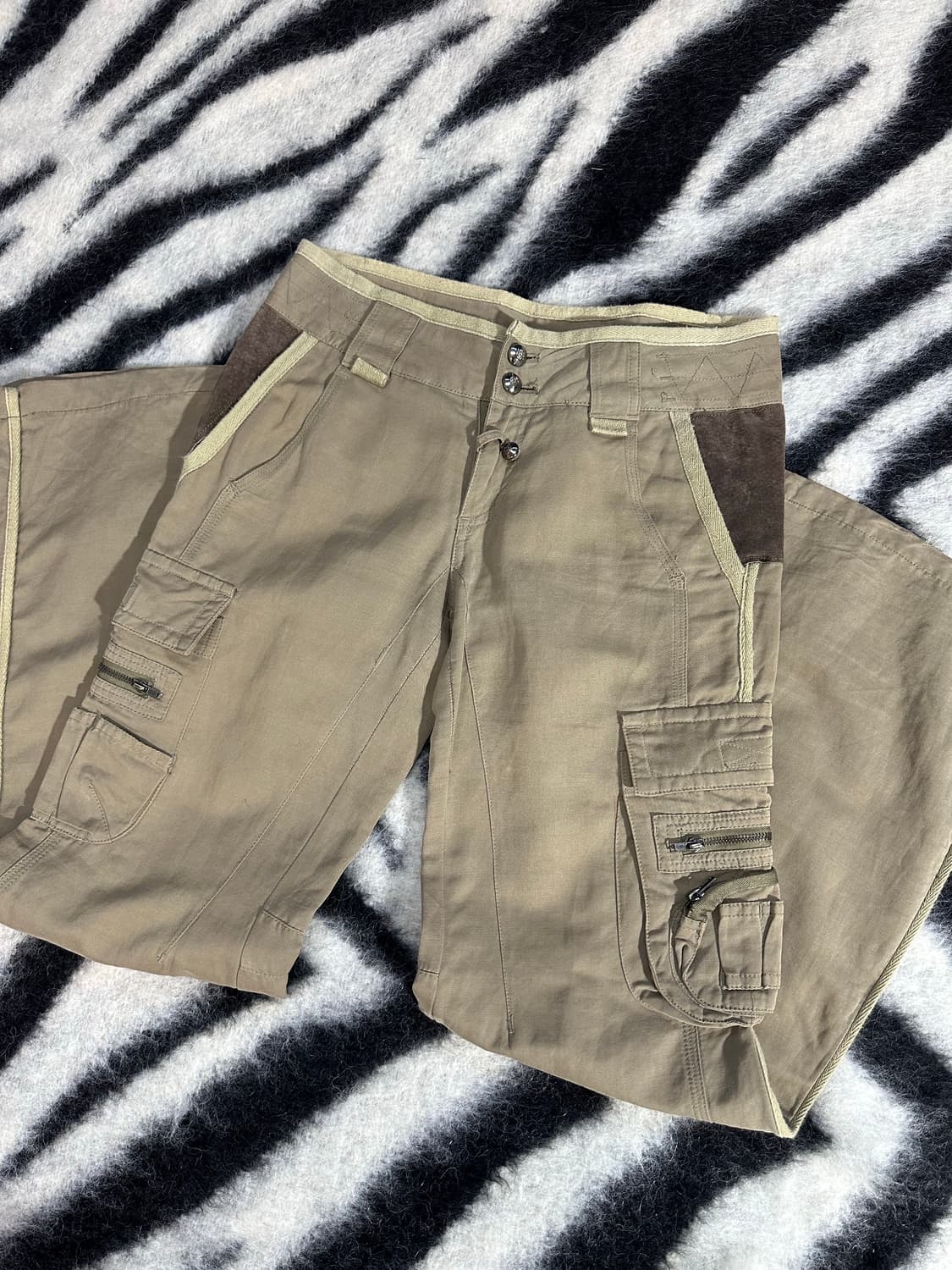 2-button cargo detail pants 상품이미지2