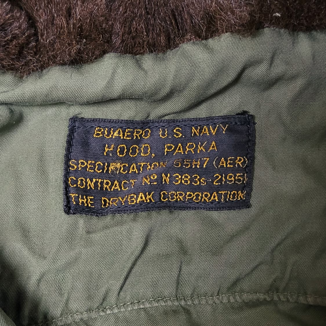 40-50s U.S.N AL-1 Hood 상품이미지6