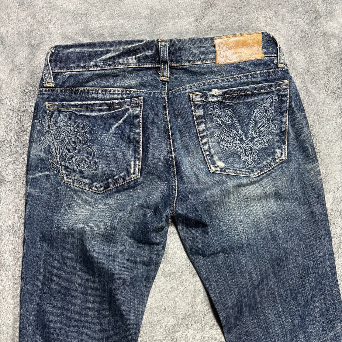 버커루 Y2K 여성 부츠컷 데님팬츠 상품이미지4