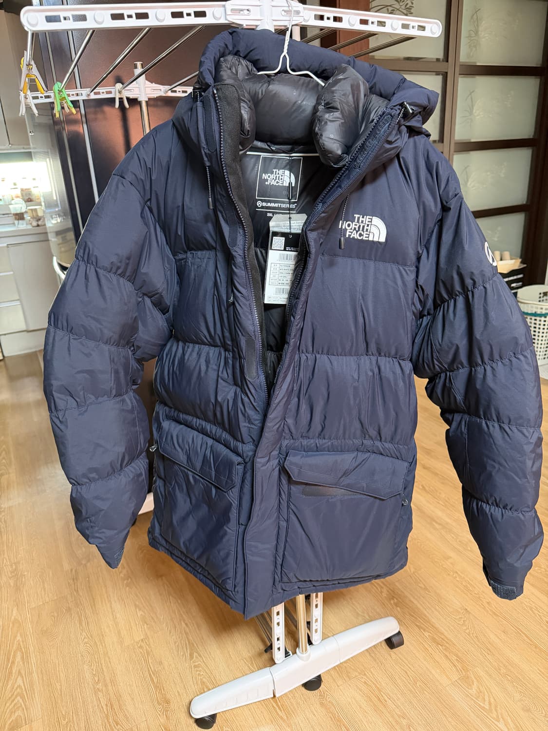 노스페이스 비아포 다크네이비 XXL , 새상품 판매합니다. 상품이미지1