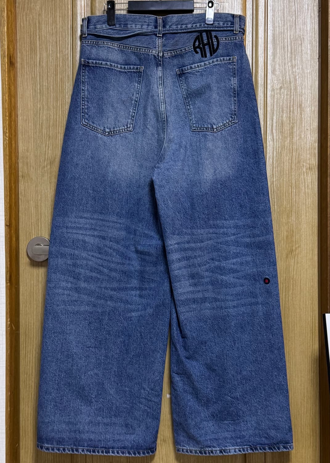 [L-LX] ZARA 자라x루이지 배기 팬츠 배기진 미디움 블루 상품이미지2
