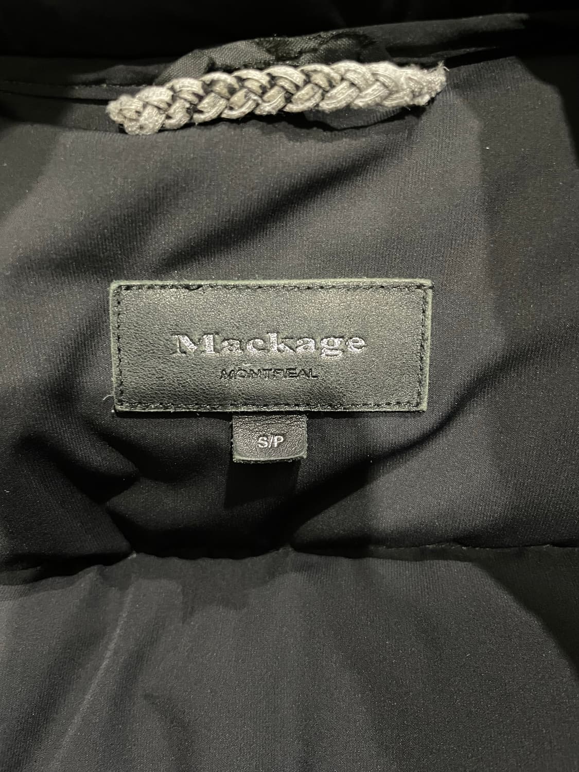 Mackage 몬트리올 블랙 패딩 코트 S/P 정품 상품이미지3