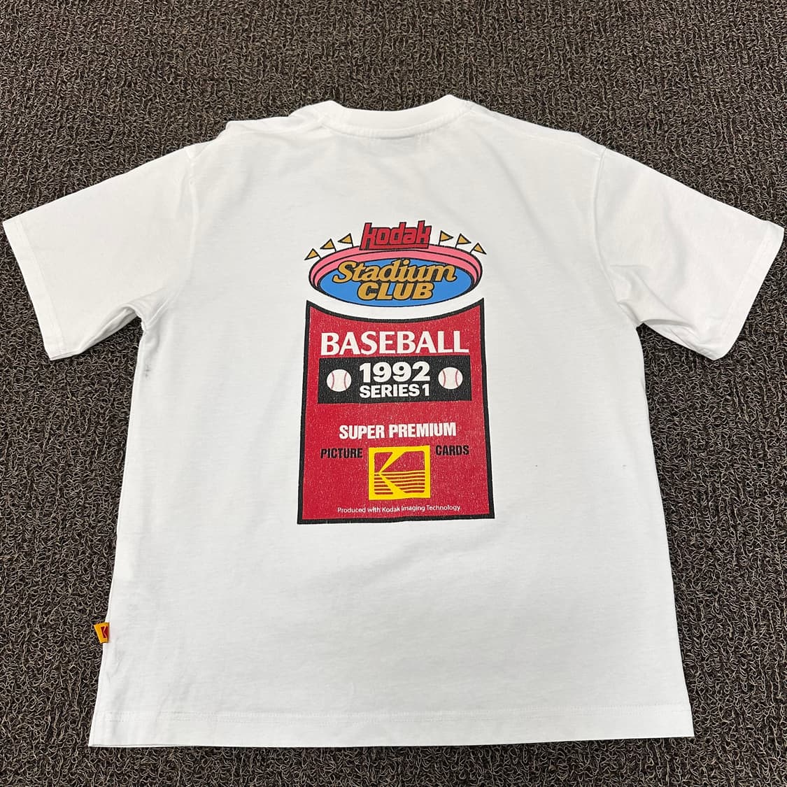 KODAK 코닥 반팔티셔츠 화이트 S 상품이미지5