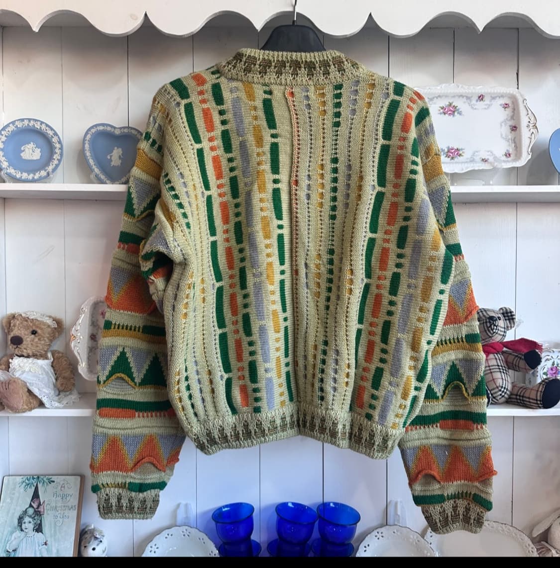 빈티지 패턴 니트 스웨터 상품이미지3