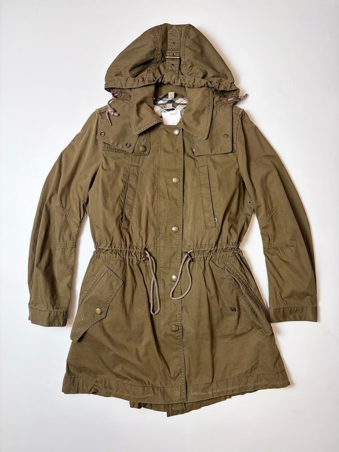 버버리 00's 허리 밴딩 야상 자켓 PN9435 상품이미지1