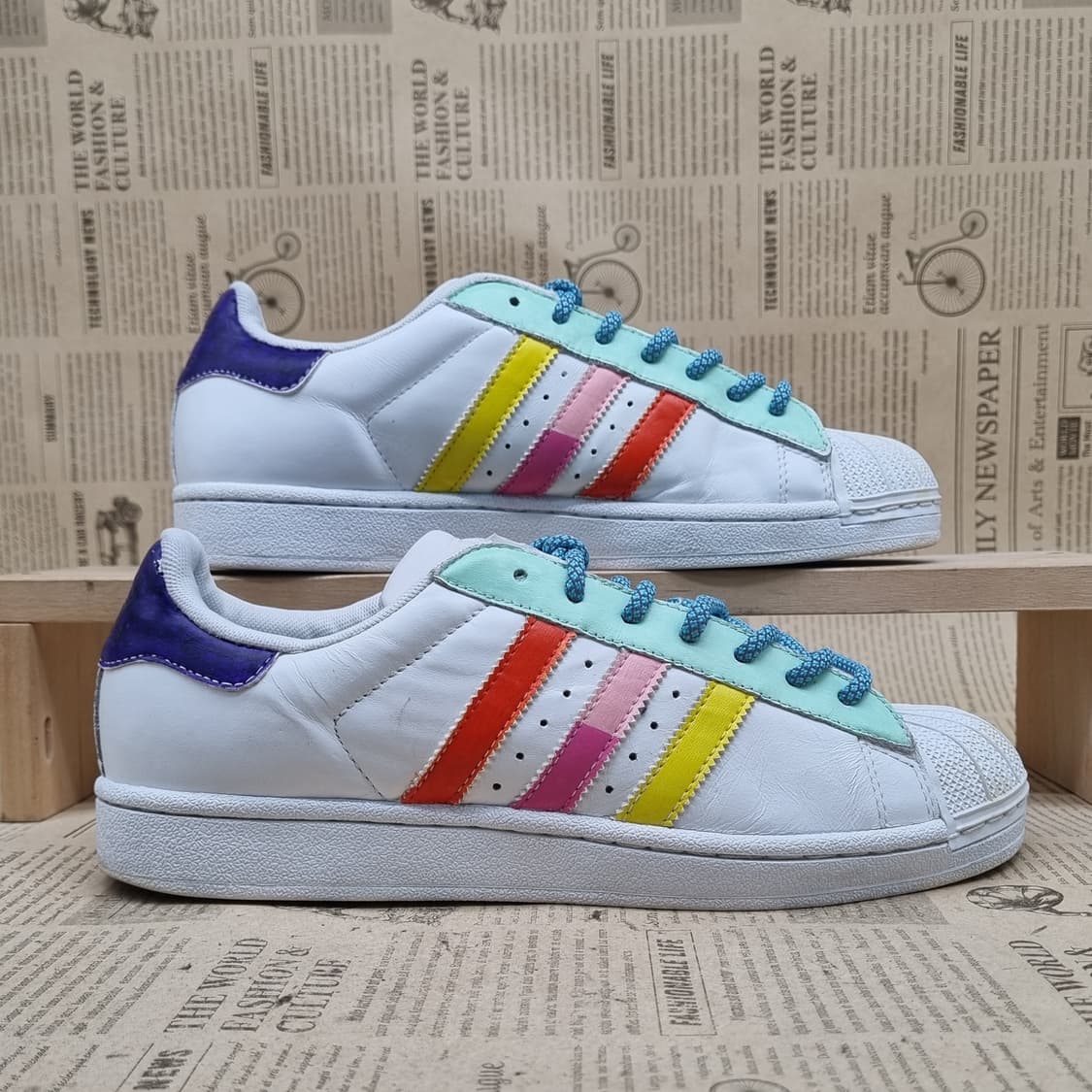 아디다스 슈퍼스타 J클라우드 스니커즈255 상품이미지1