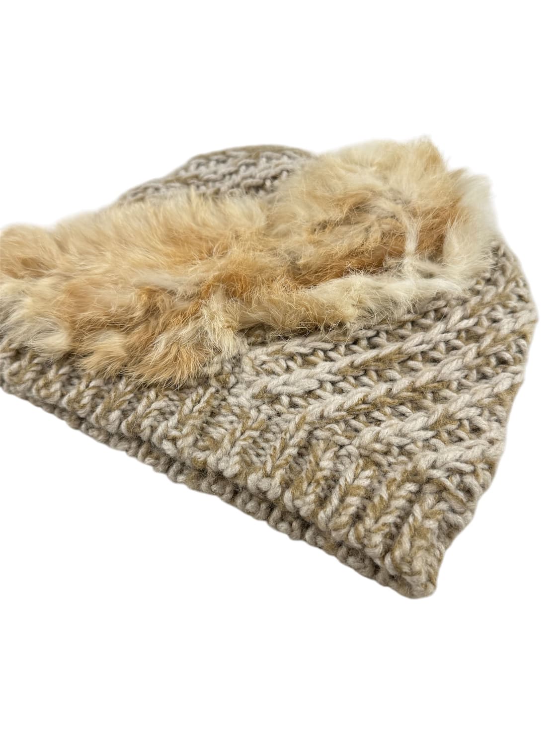 JPN 래빗 퍼 비니 상품이미지3