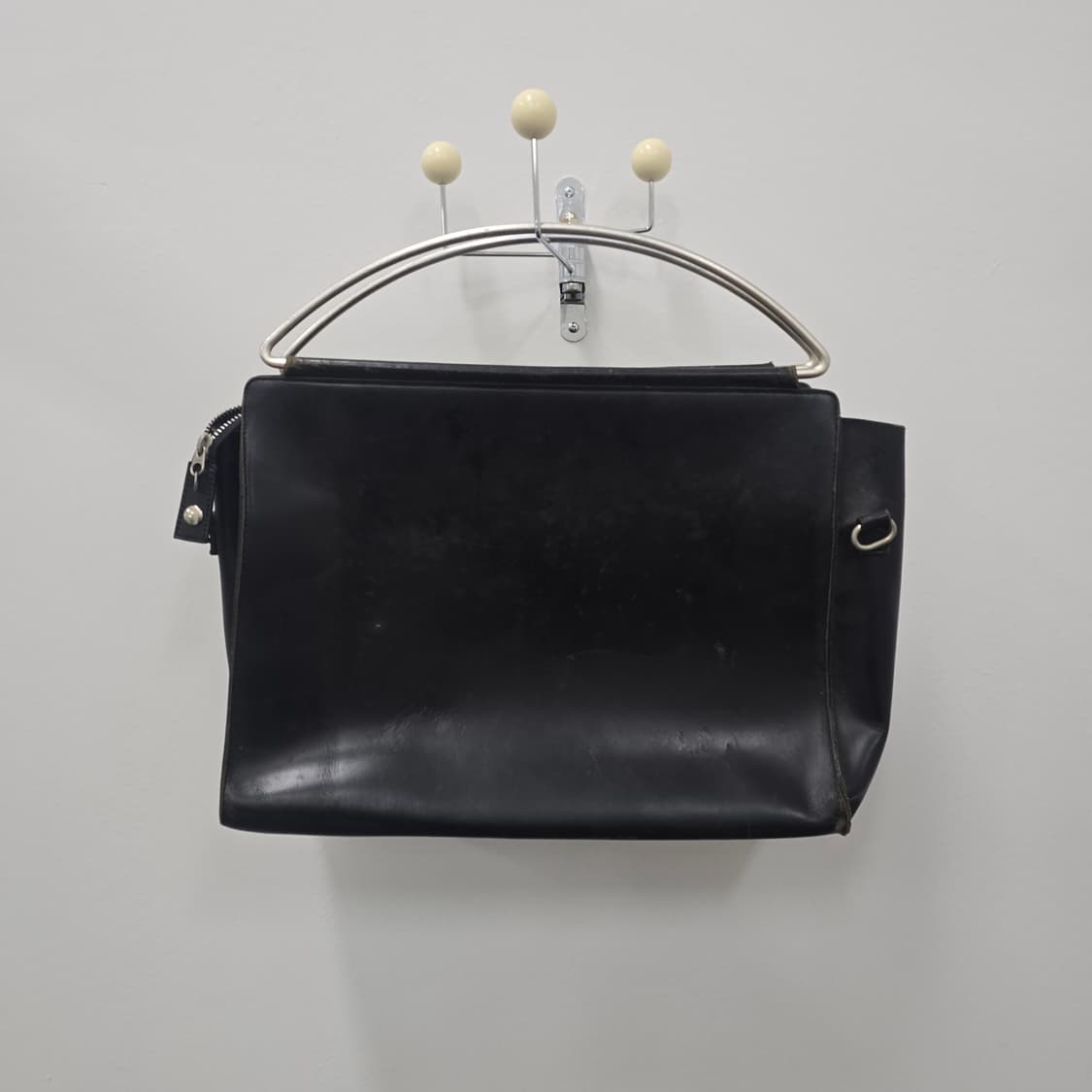 요지야마모토 ys acc 탑핸들 레더 크로스백 상품이미지3