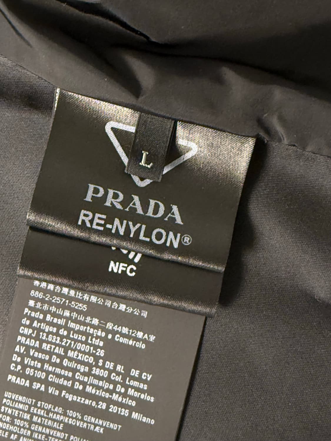 (L) Prada 프라다 리나일론 자켓 상품이미지2