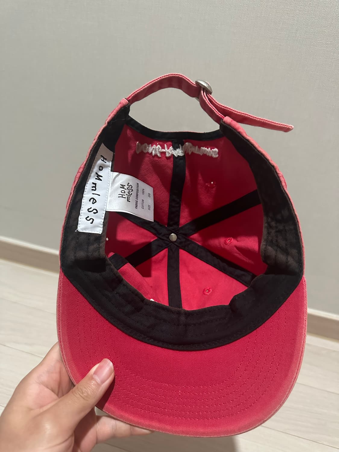 Hommless 홈리스 캡 모자 상품이미지2