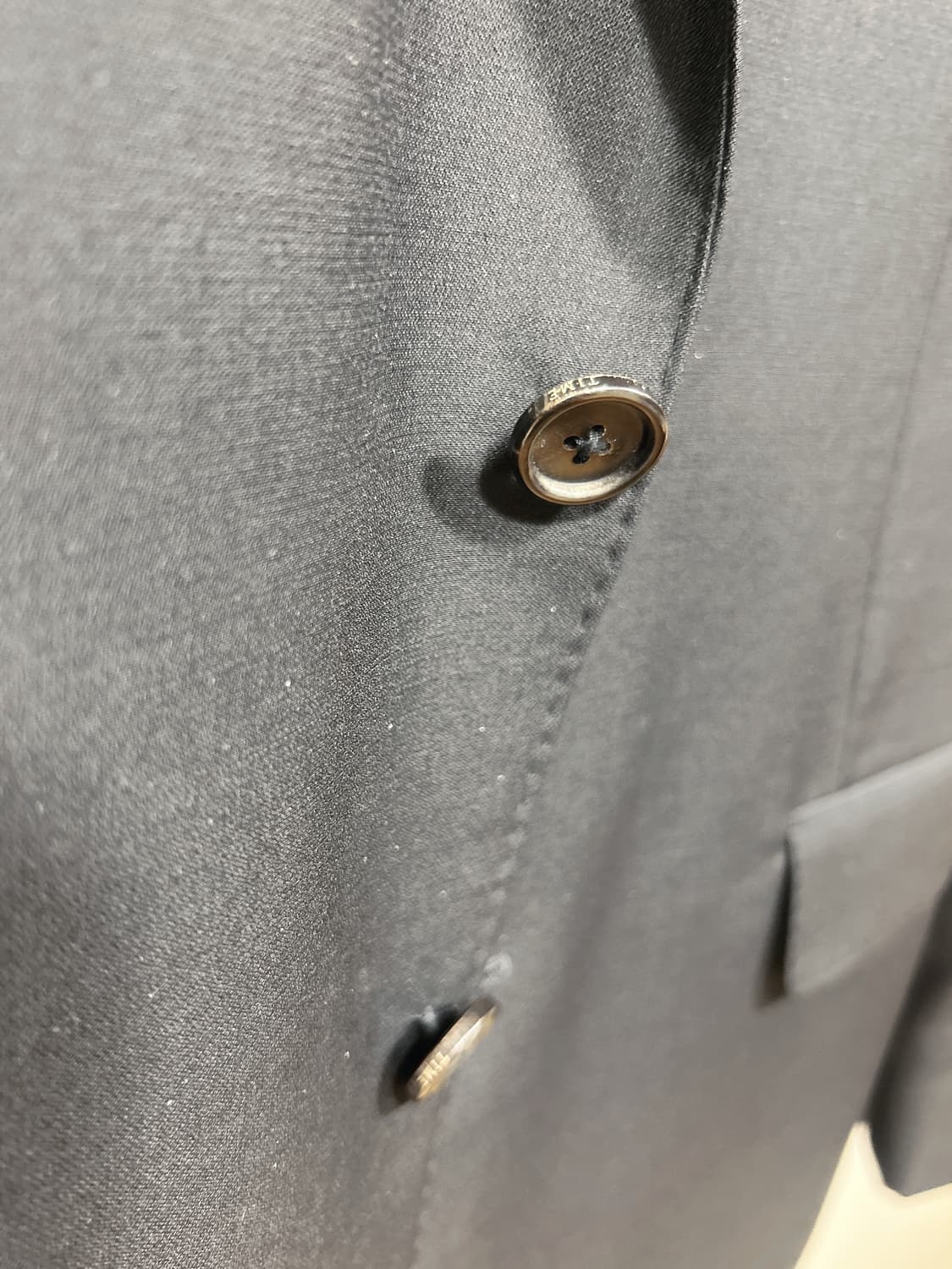 TIME HOMME 남성 블랙 블레이져 48 상품이미지3