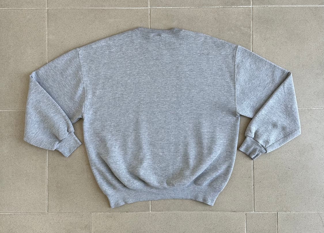 90s 빈티지 러셀 스웻셔츠 그레이 XL USA 상품이미지2