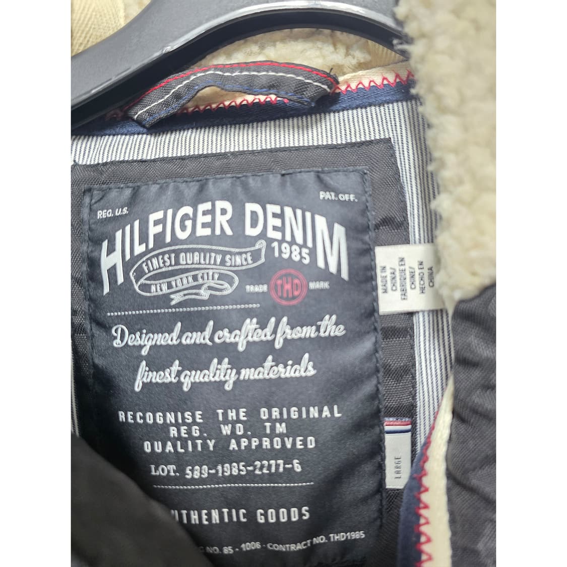 택포_ 타미힐피거 야상 점퍼 L 상품이미지2