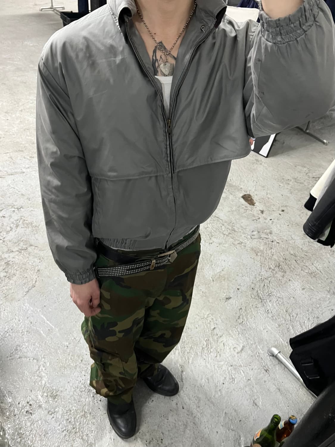 matehplay blouson hood jacket 상품이미지4