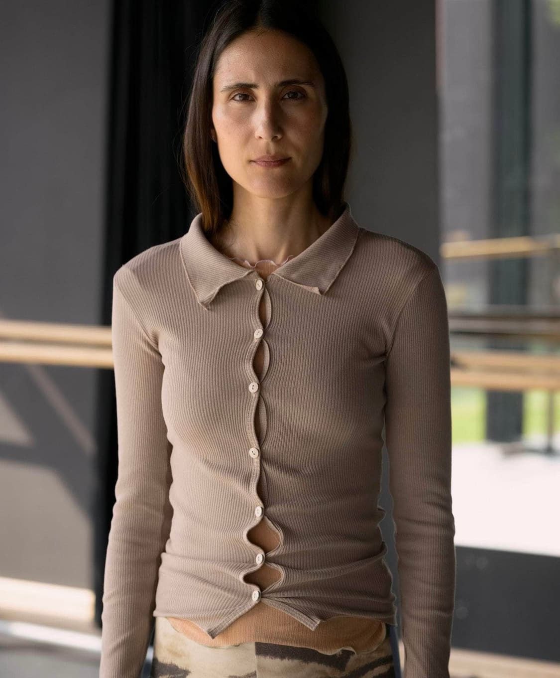 [XS,S,M,L]베이스레인지 Iso 코튼 셔츠/브렌트 브라운 상품이미지1