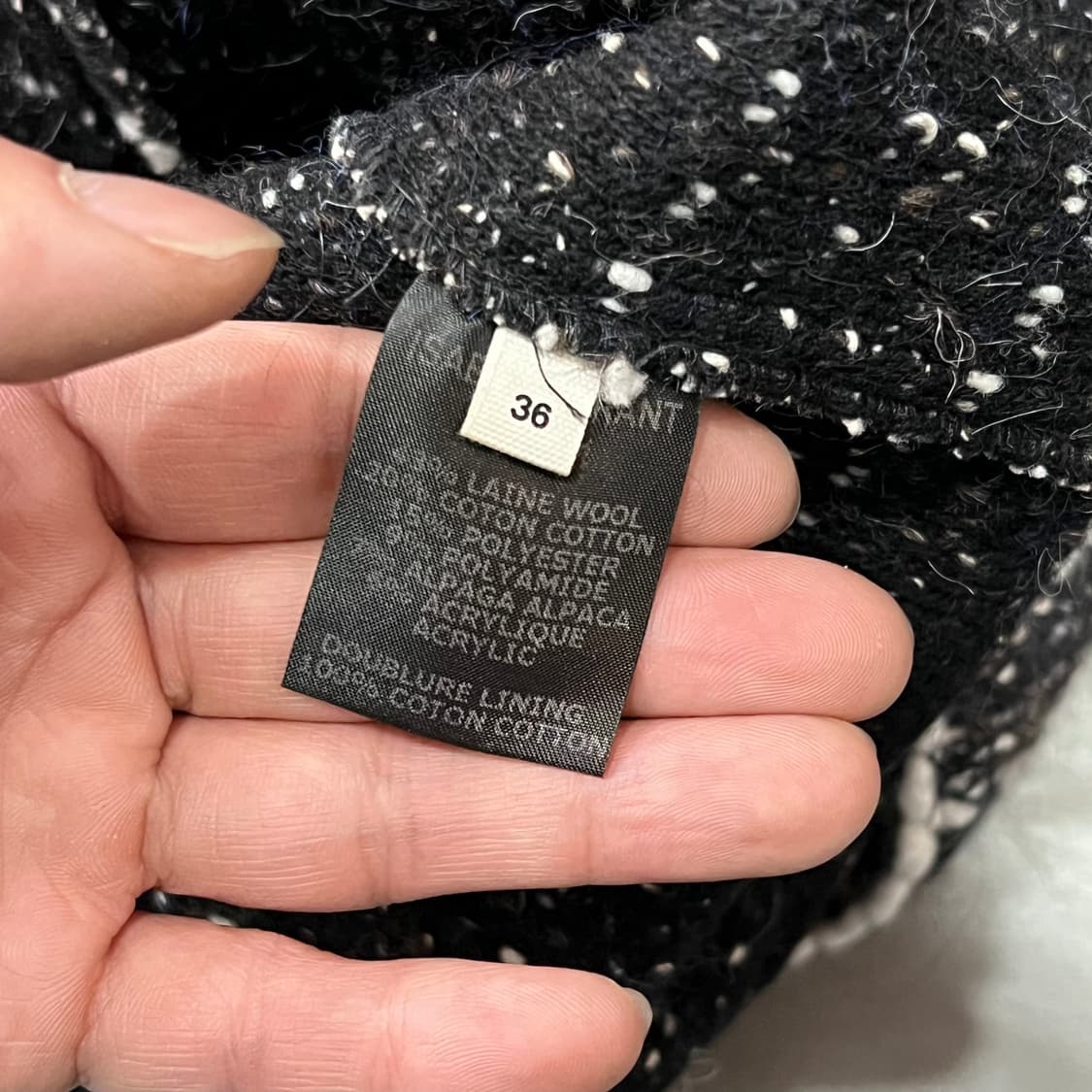  이자벨마랑 에뚜왈 트위드 자켓 +명품감정서 y15709 상품이미지7