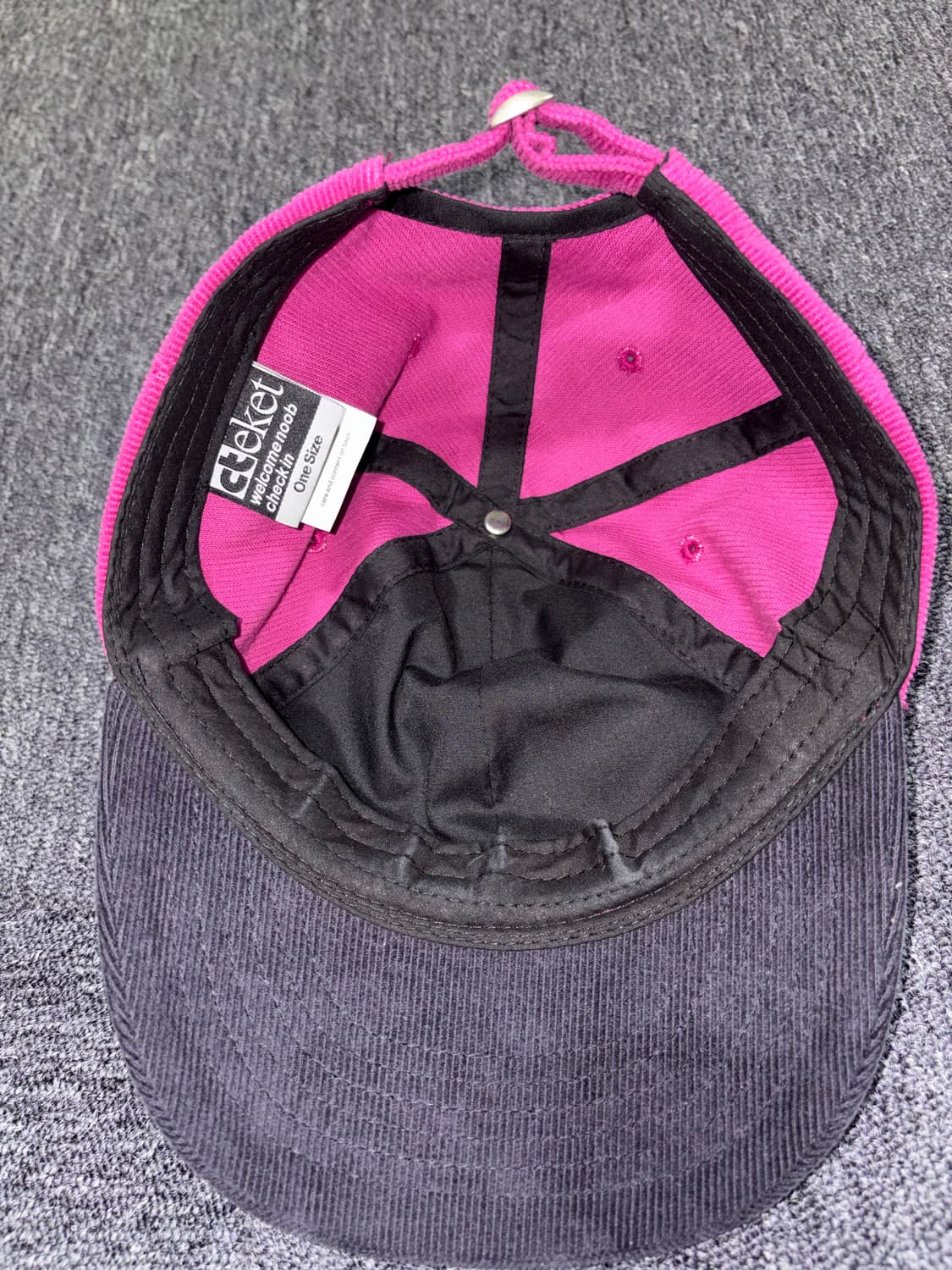 Teket Comfy Cap Pink 상품이미지3