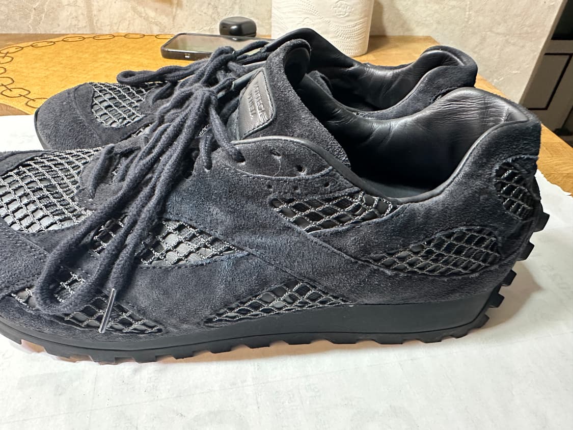 보테가베네타 오르빗스니커즈 블랙 스웨이드 45사이즈 290 판매합니다 상품이미지6