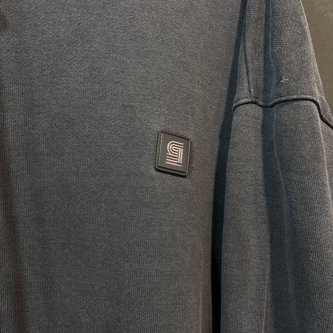 [50] SOLID HOMME 솔리드 옴므 피그먼트 후드티  상품이미지3