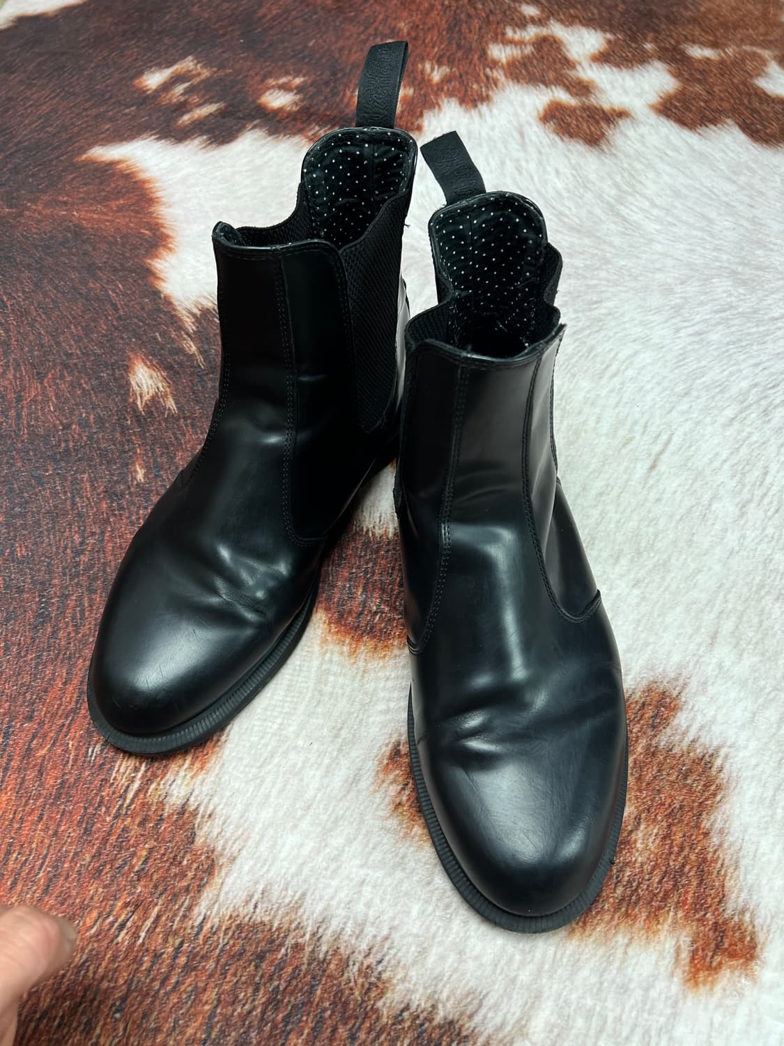 닥터마틴 플로라 첼시부츠 블랙 42 (270mm) 상품이미지3