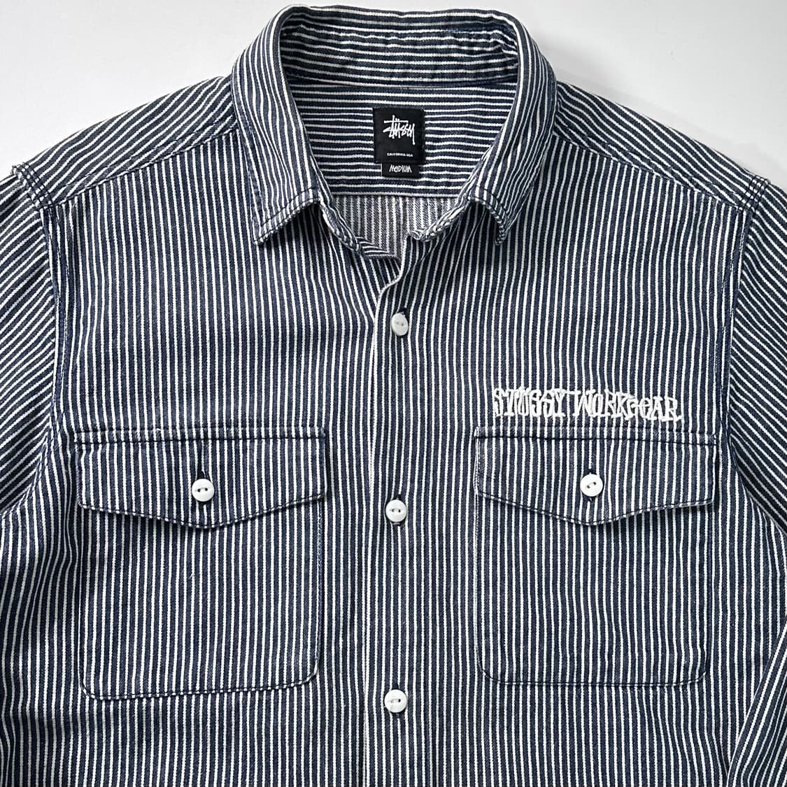 스투시 와바시 체인스티치 워크 셔츠 상품이미지2