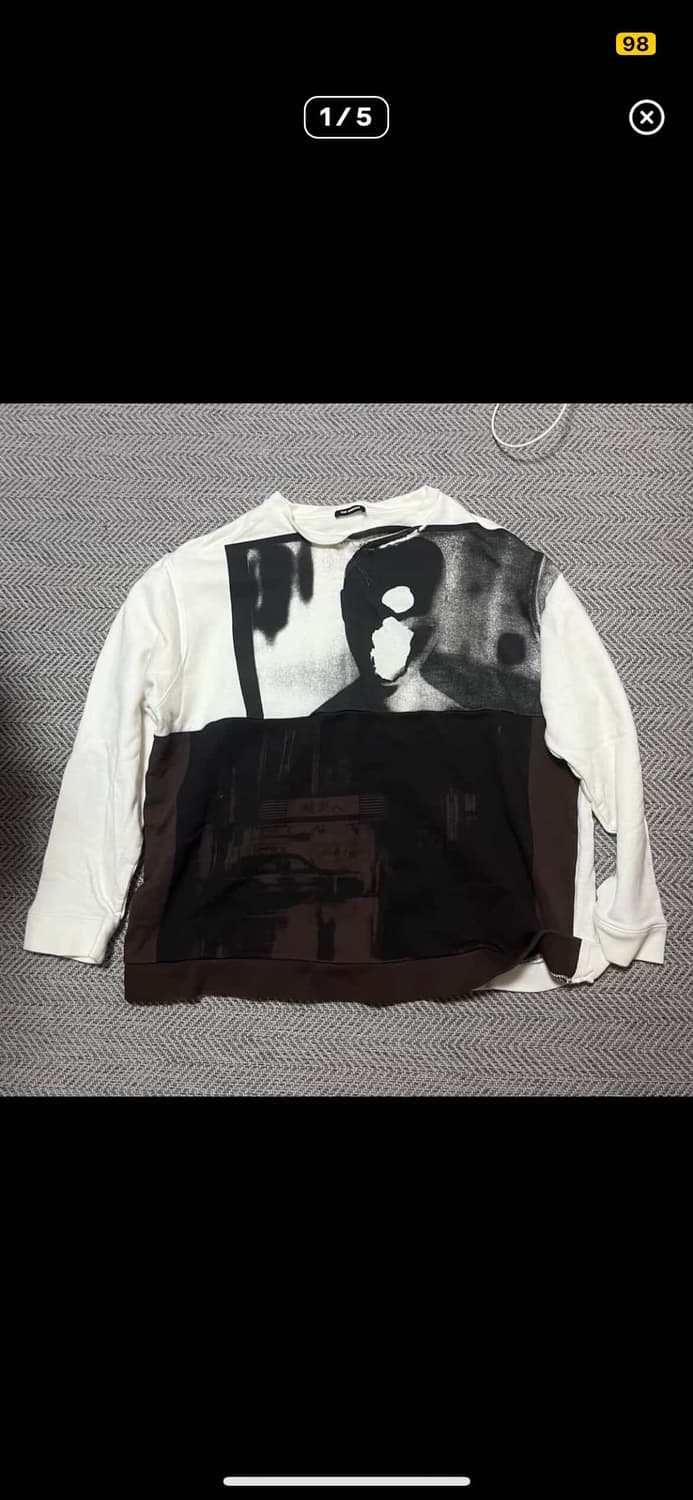 라프시몬스 18ss 블레이드 러너 스웻셔츠 상품이미지1