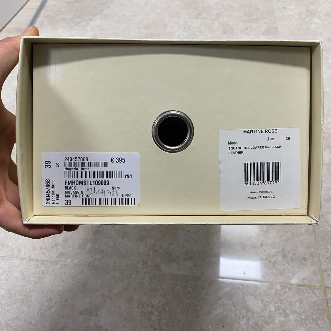 마틴로즈 체인 로퍼 스퀘어토 40 상품이미지8