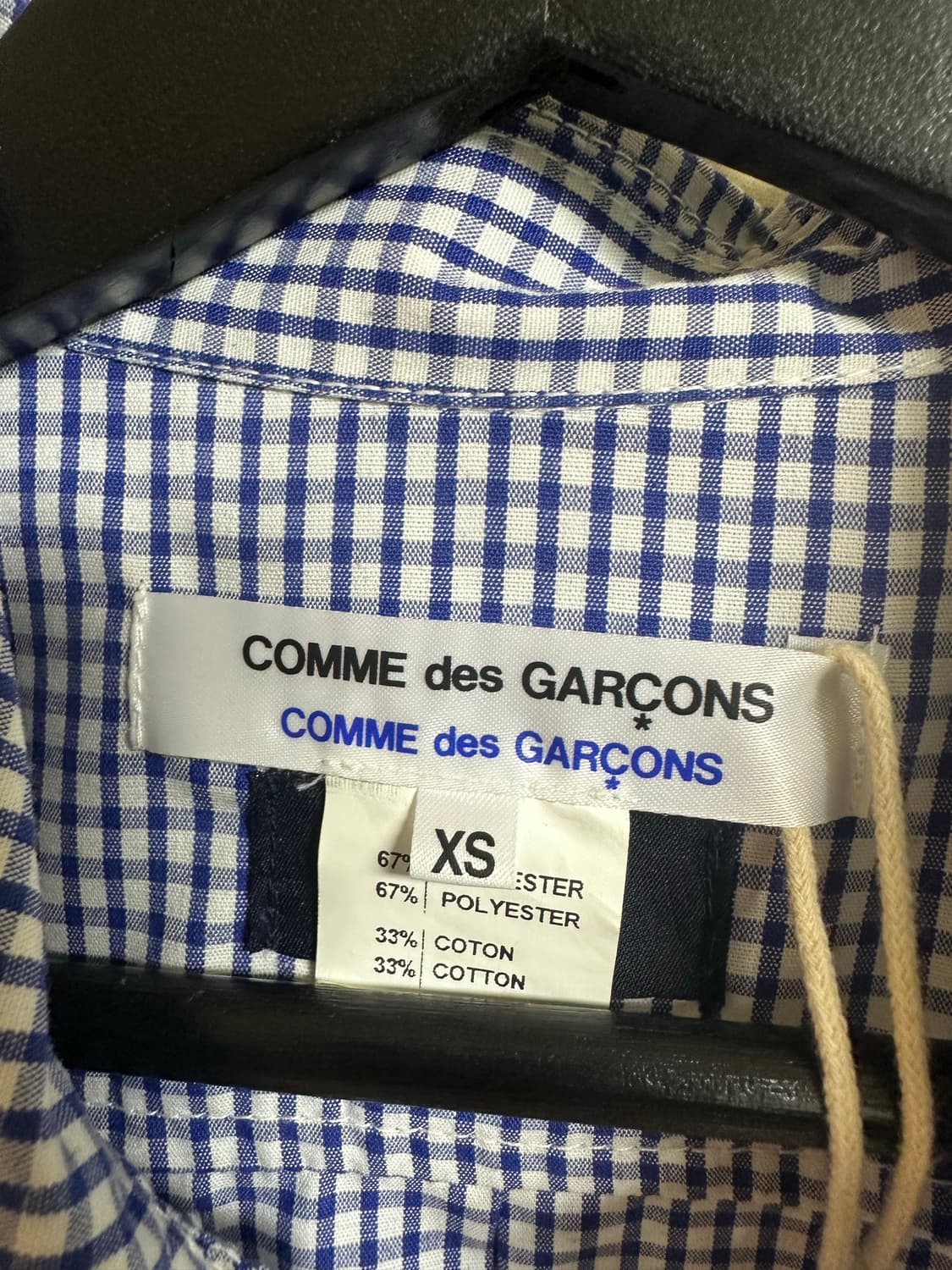 꼼데가르송 셔츠 (xs) 상품이미지2