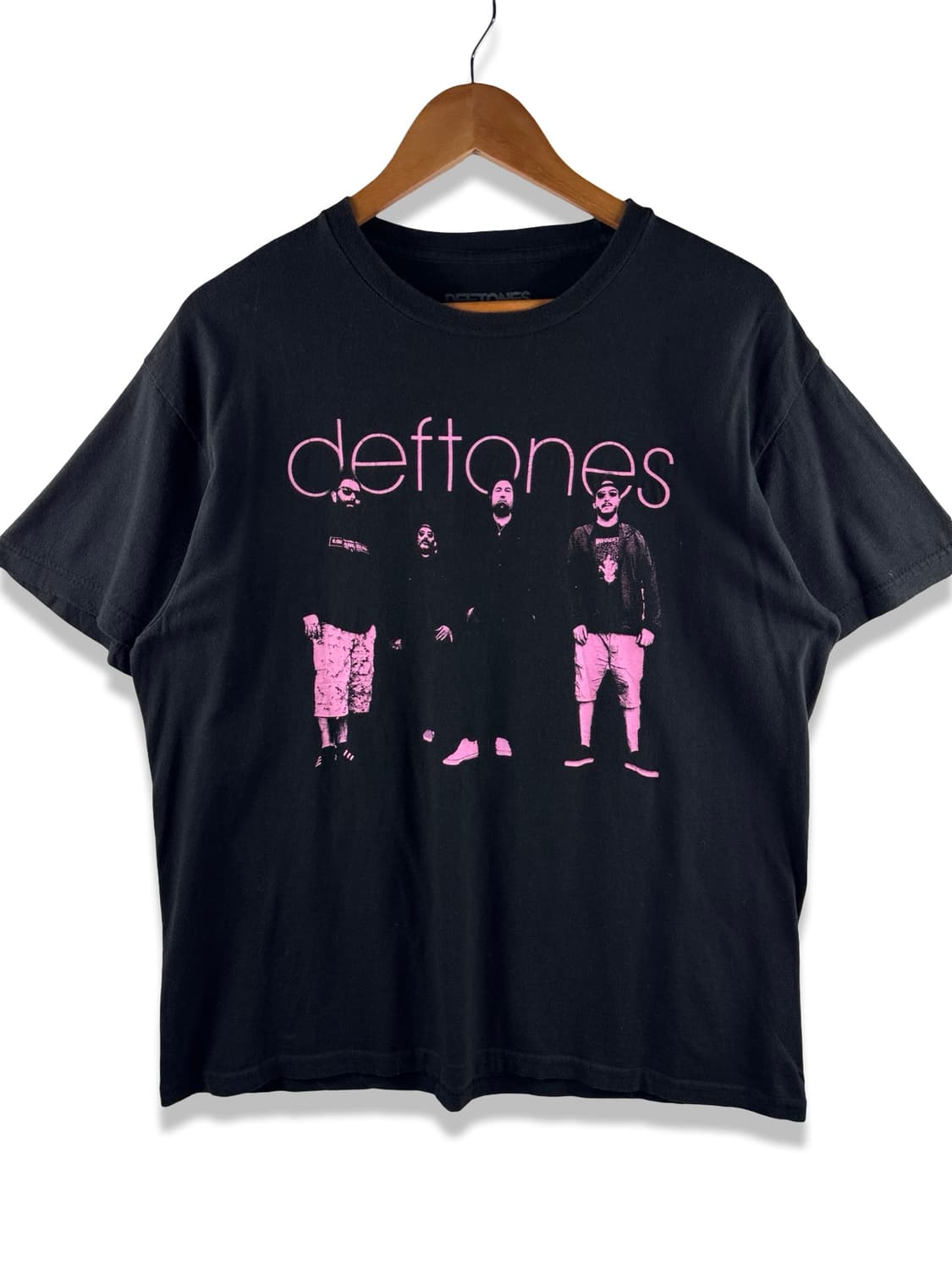 데프톤즈 Deftones 핑크 포토 그래픽 티셔츠4267 상품이미지1