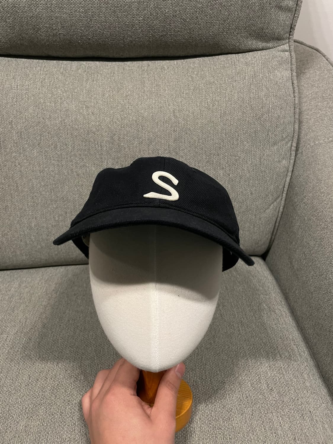 테프스토어즈 초판 s 블랙 볼캡 라지사이즈 상품이미지4