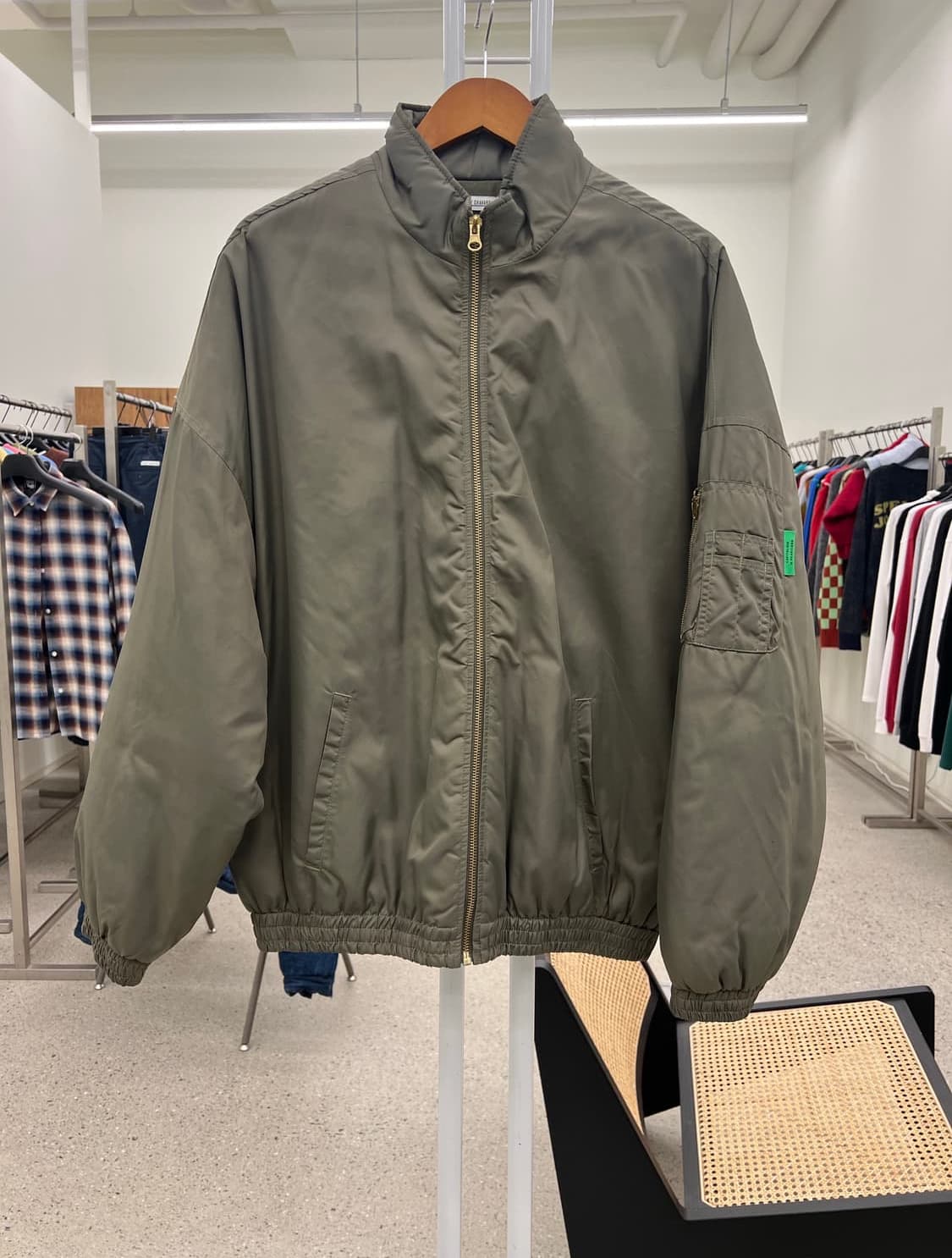 윌리 차바리아 ma-1 집업 XL 상품이미지3