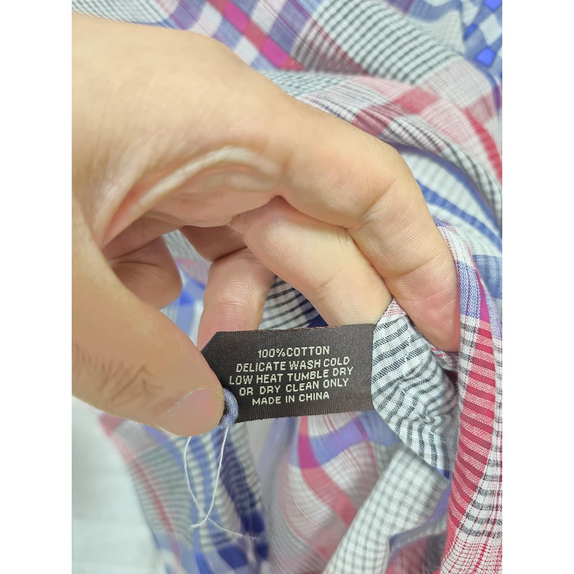 택포) 니콜라스케이 Nicholas K 체크 셔츠 S 상품이미지3