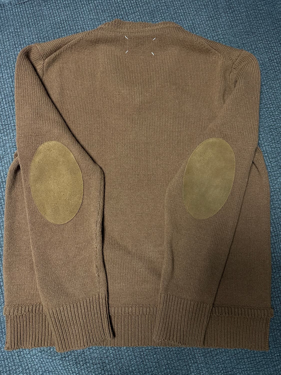 마르지엘라 엘보우 패치 니트 스웨터 L 상품이미지1