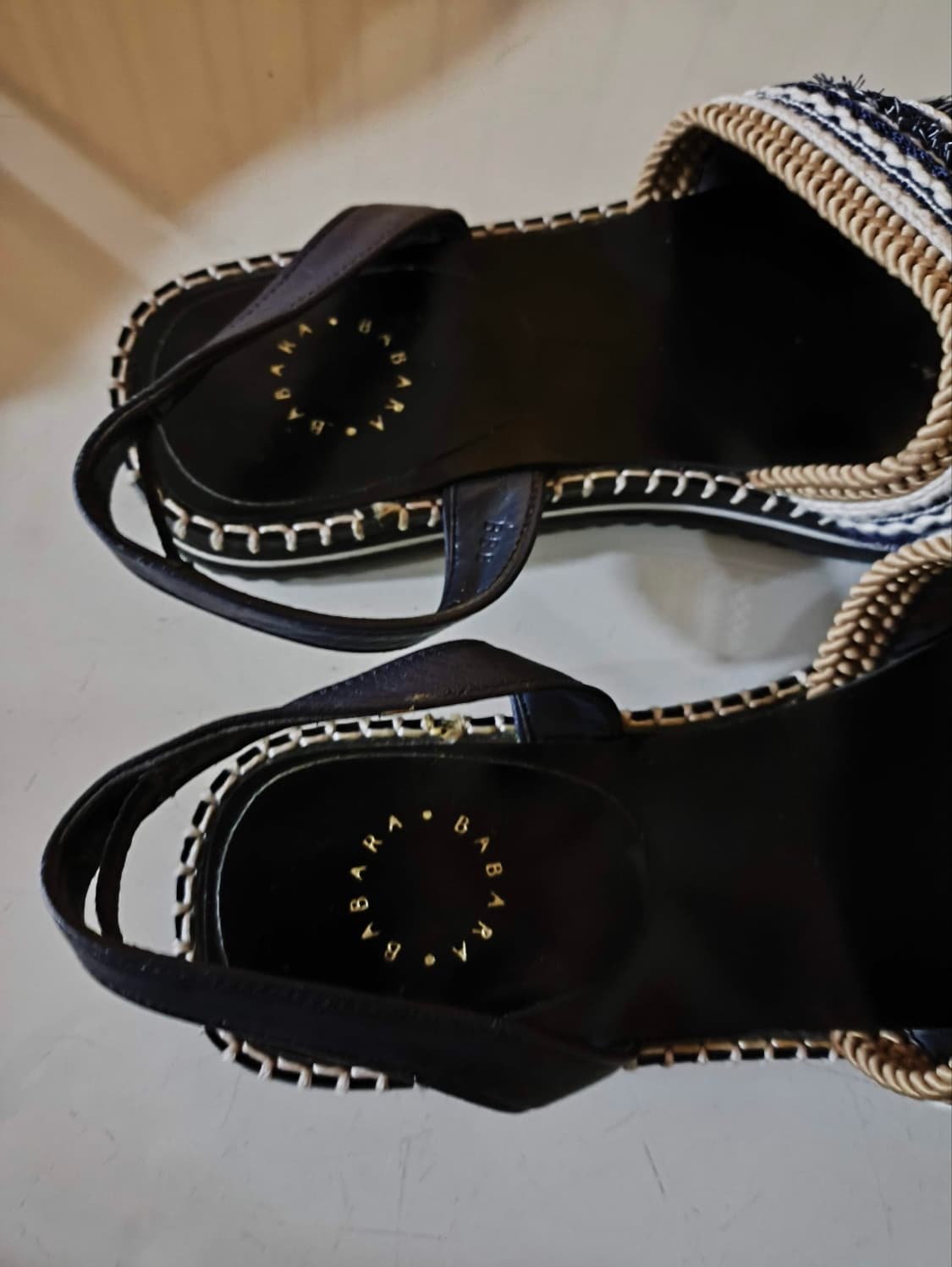 235mm 바바라 소가죽 에스닉 샌들 상품이미지6