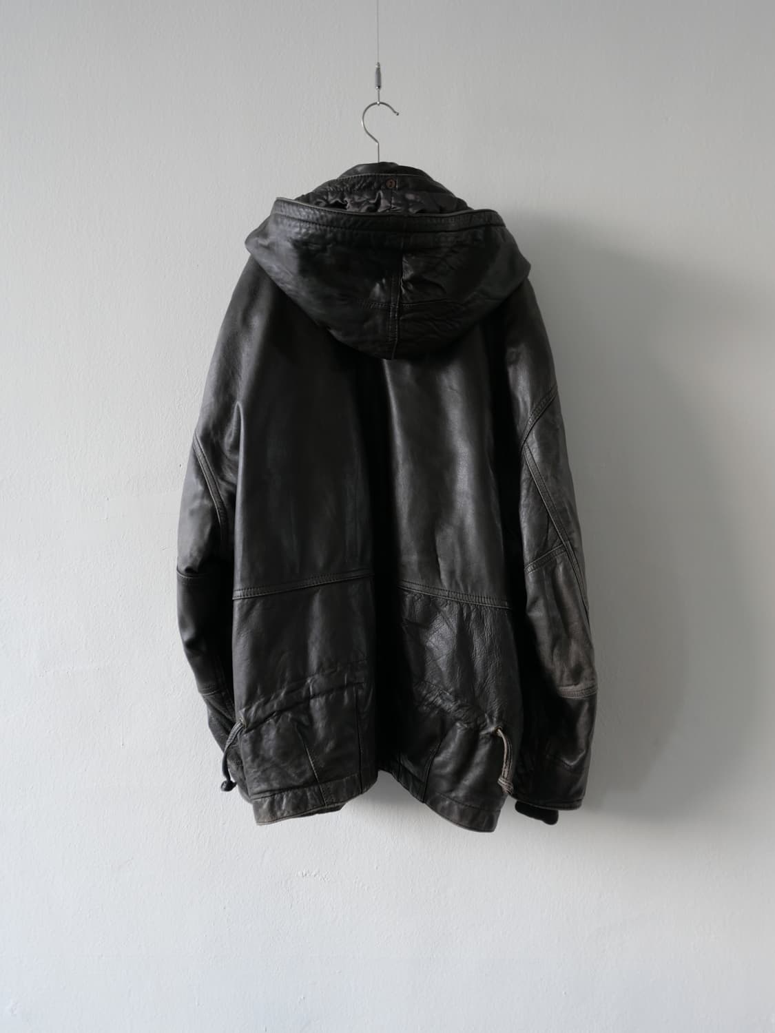 Hai issey miyake 90’s leather parka 상품이미지3
