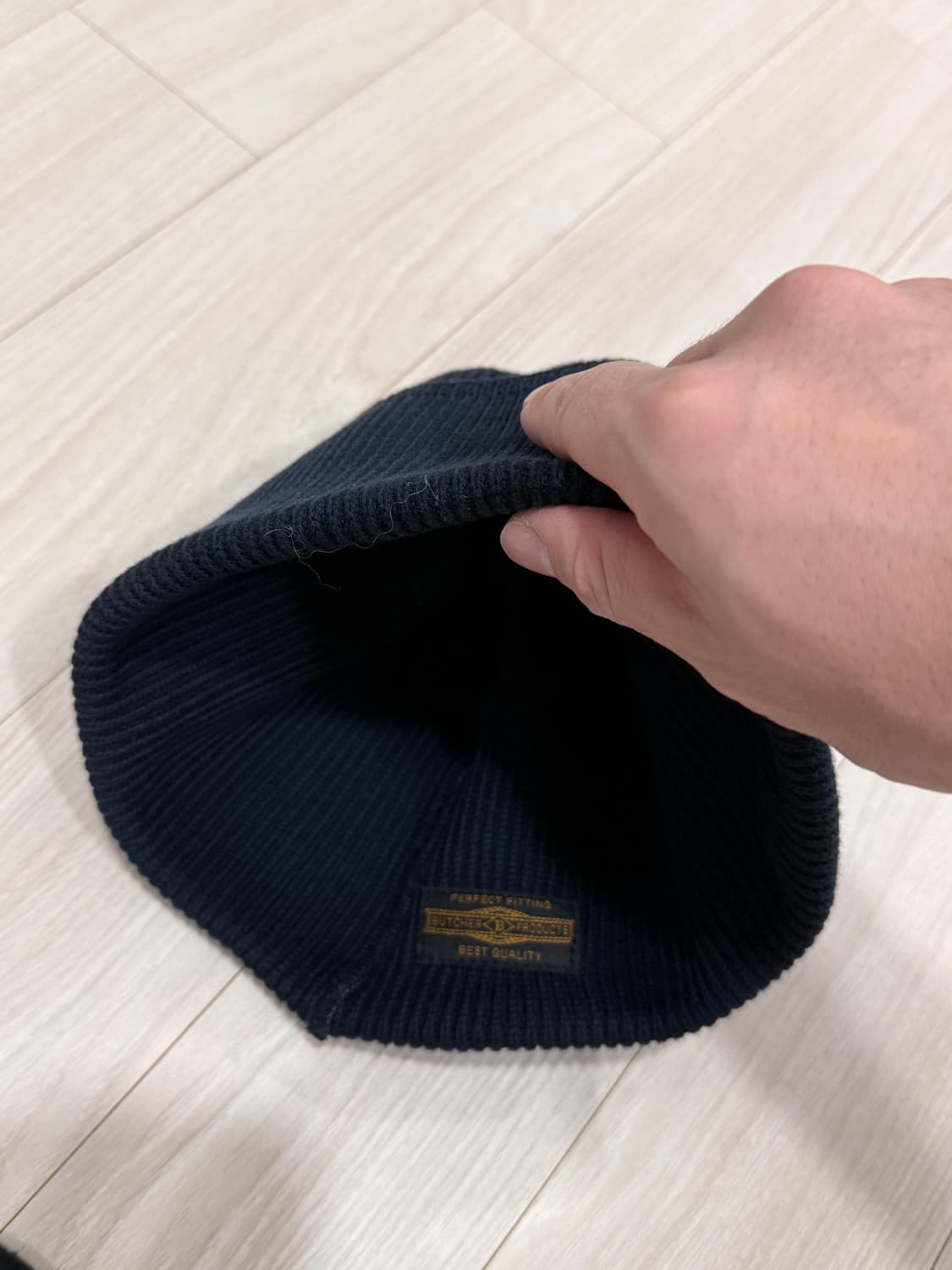 타임원클로딩 부처프로덕트 엣라코 비니 네이비 상품이미지2