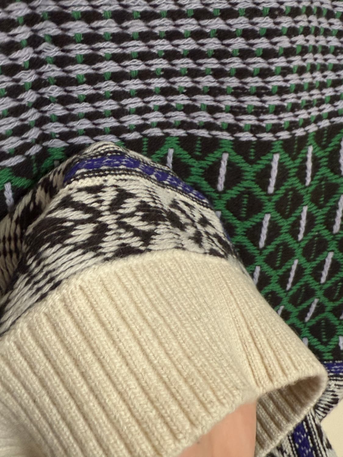 코스 자카드 니트 베스트 M 사이즈 상품이미지6