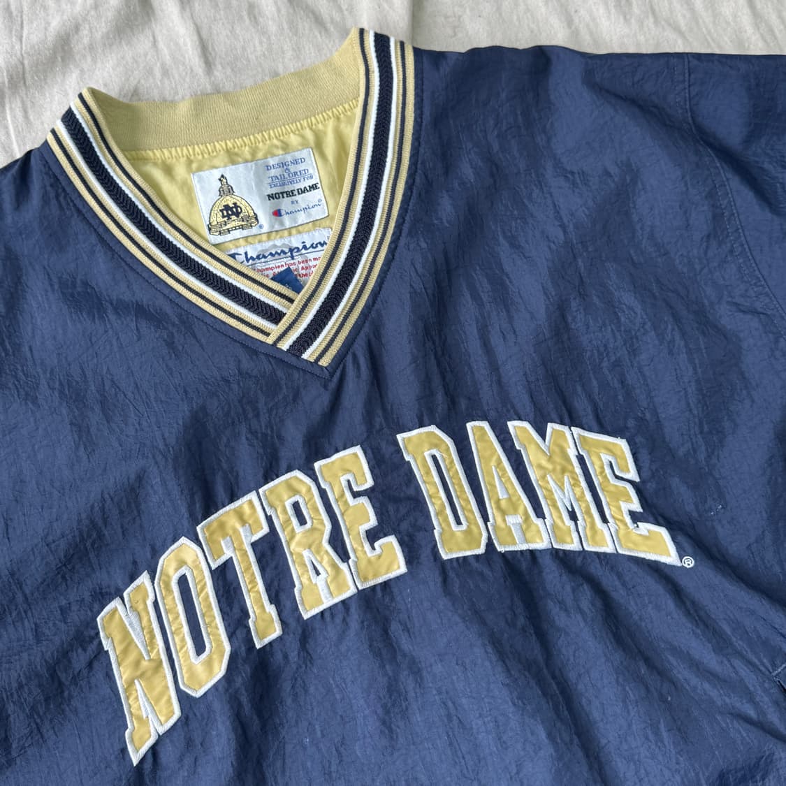 챔피온 90s 노트르담 나일론 웜업 L 상품이미지2