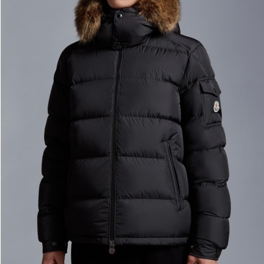 [S급/7] 몽클레어 마야프 패딩 마르크 블랙 상품이미지8