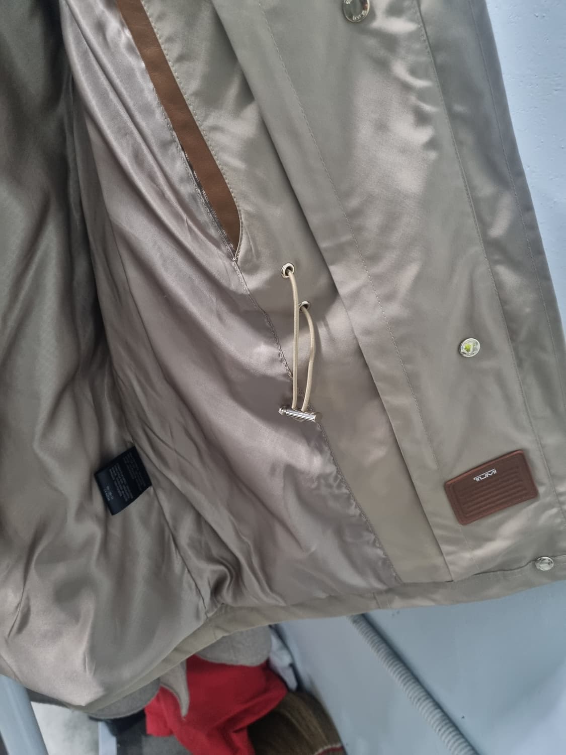 새상품급 TUMI 투미 야상 트랜치 55 상품이미지5