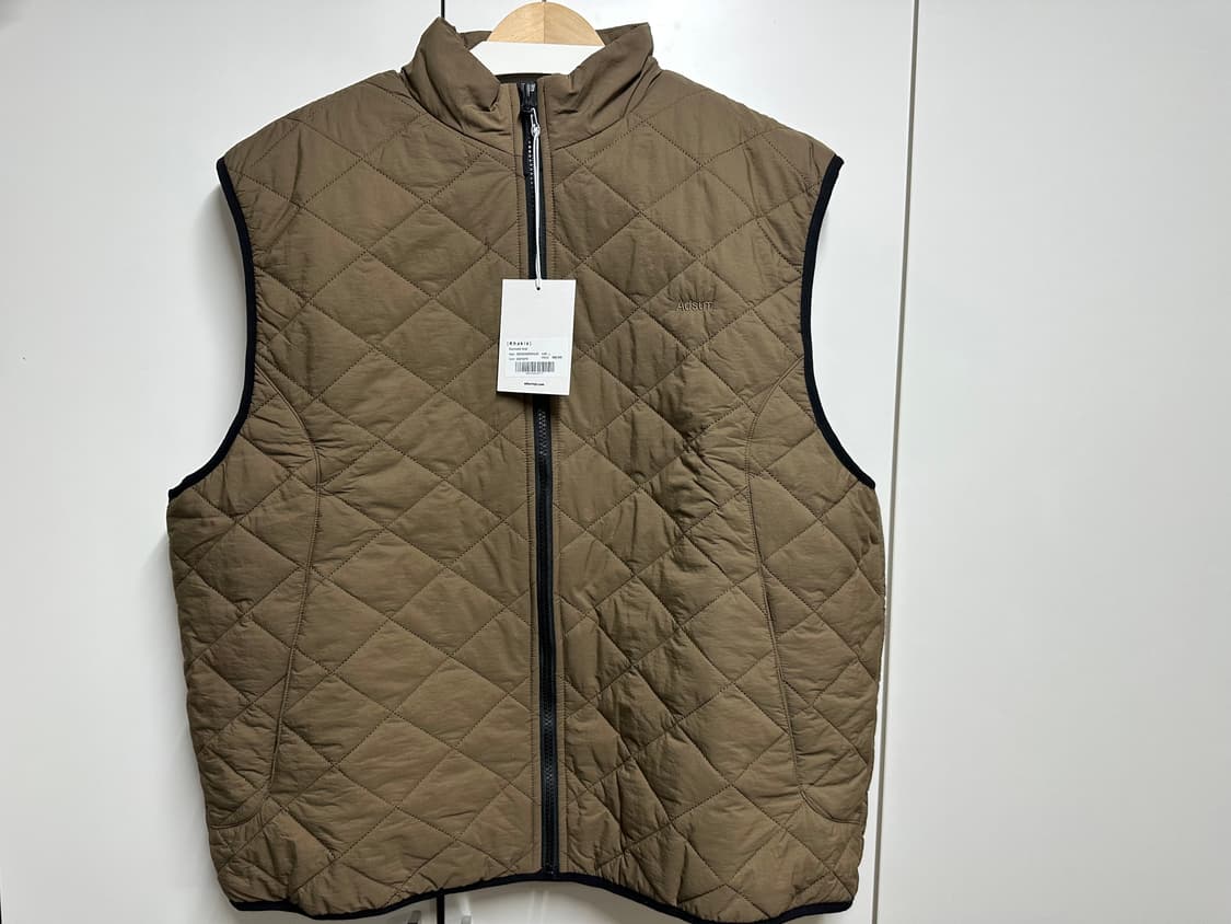 애드섬 adsum 퀄팅 베스트 L 새상품 상품이미지1