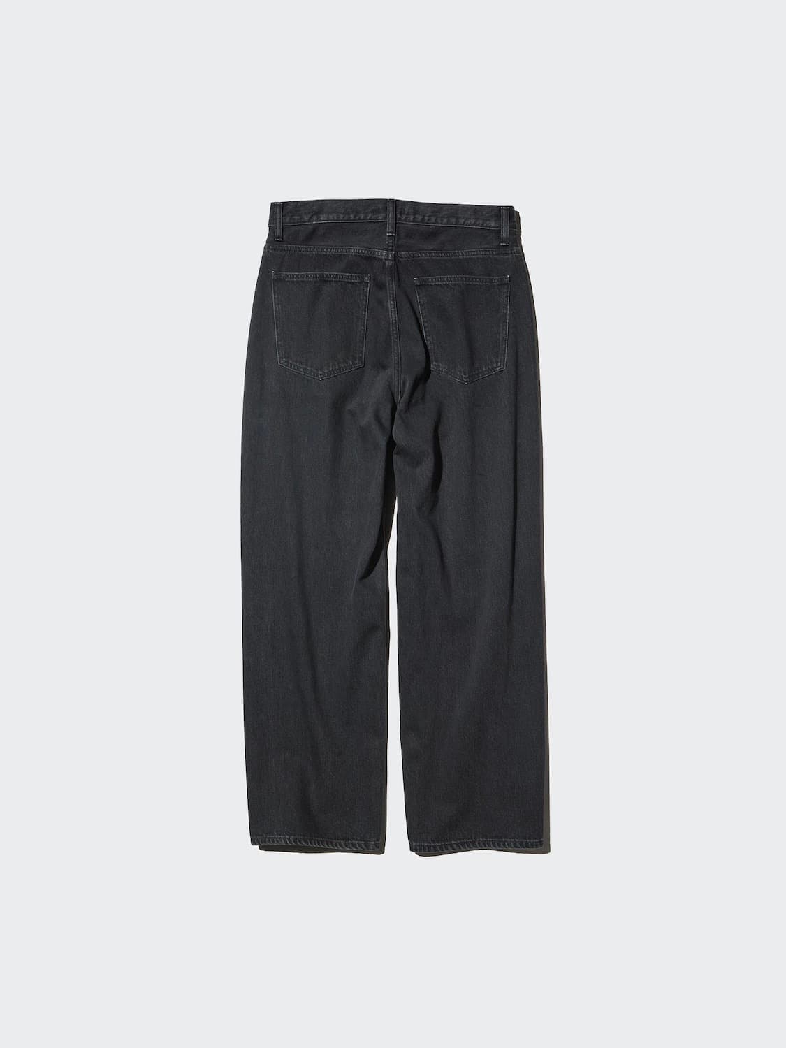 [30] 유니클로 와이드스트레이트진 다크그레이 상품이미지3