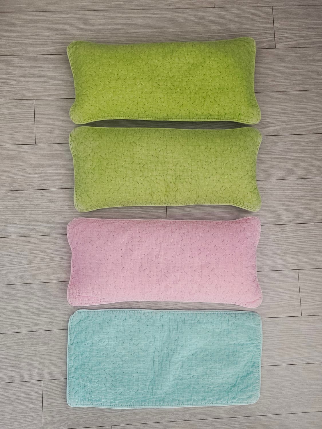 힐링라이프 국산 편백큐브칩 베개(커버포함) 개별판매 통풍 경추베개 상품이미지1